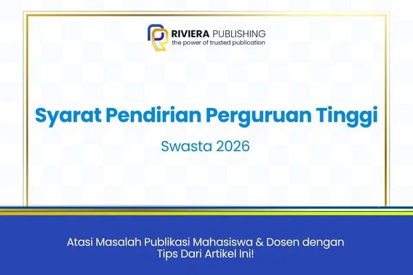 Syarat Pendirian Perguruan Tinggi Swasta