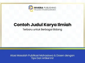 Contoh Judul Karya Ilmiah