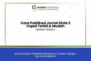 Cara Publikasi Jurnal Sinta 3
