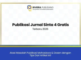 Publikasi Jurnal Sinta 4 Gratis