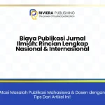 biaya publikasi jurnal ilmiah