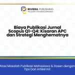 biaya publikasi jurnal scopus q1 hingga q4