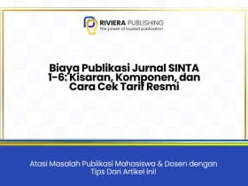 biaya publikasi jurnal sinta 1 hingga 6