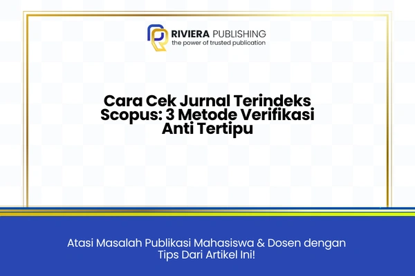 cara cek jurnal terindeks scopus