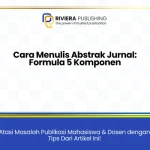 cara menulis abstrak jurnal