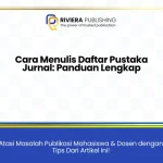 cara menulis daftar pustaka jurnal
