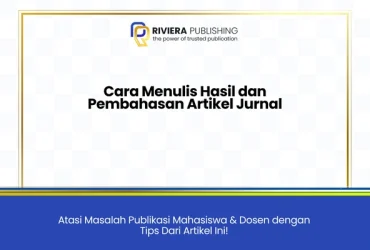 cara menulis hasil pembahasan artikel jurnal