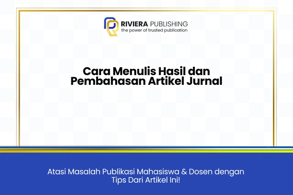 cara menulis hasil pembahasan artikel jurnal