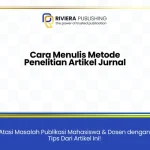 cara menulis metode penelitian jurnal
