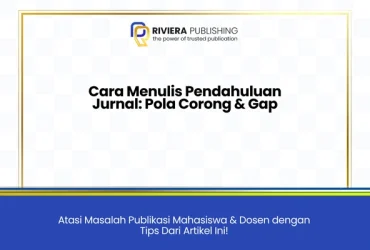 cara menulis pendahuluan jurnal