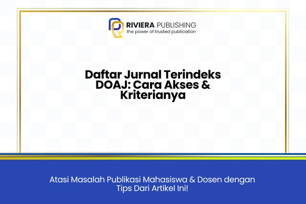 daftar jurnal terindeks doaj