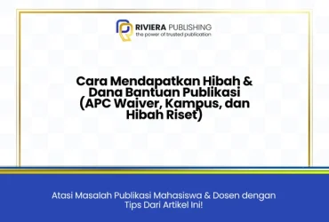 hibah biaya publikasi jurnal