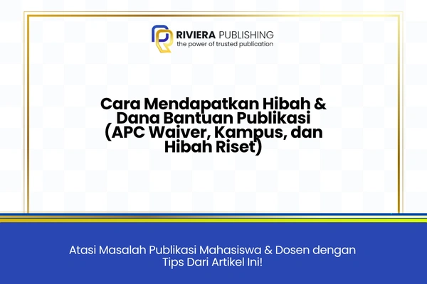 hibah biaya publikasi jurnal