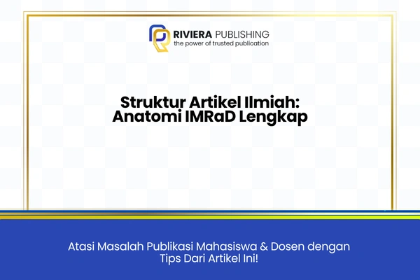 struktur artikel ilmiah